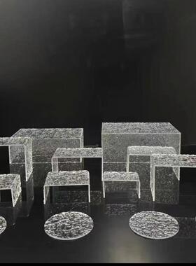 亚力甜品展示架十OYF台三件茶歇展示架甜品台饰配克件亚克装力托