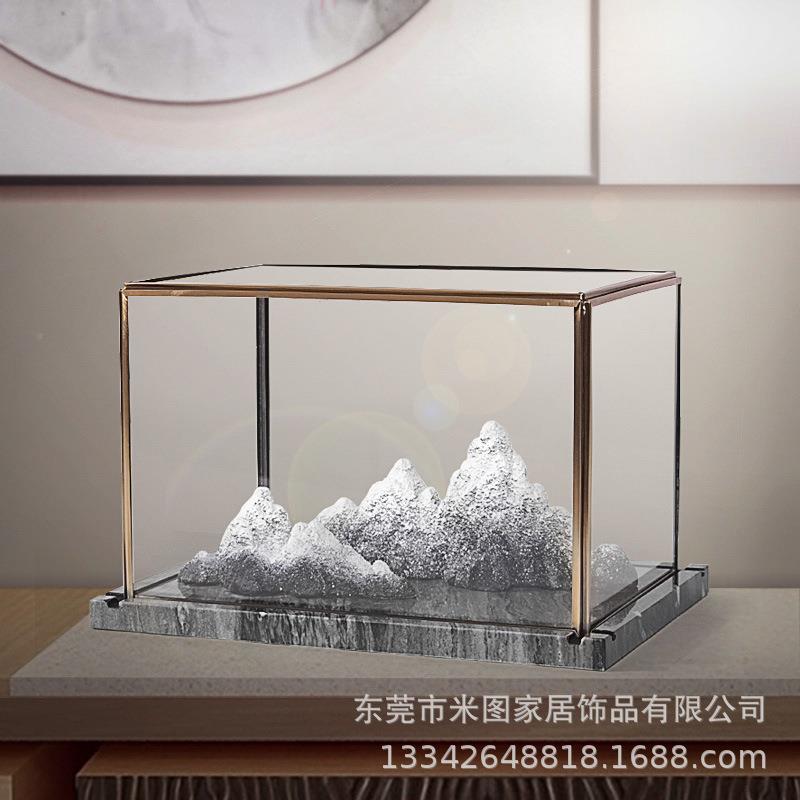 新中装摆式办公室件简约别墅厅酒柜饰品玄关家居茶客室电视VIQ柜