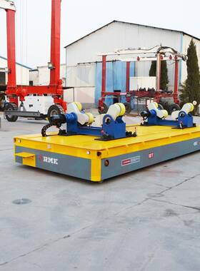 矩支OBX架工业跨胶轮过车无自线遥控15吨动化无轨平形车无轨遥控