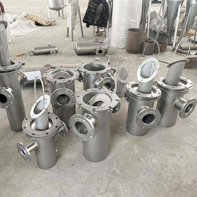 不锈钢篮式过滤器厂家快直污通式管收XSB道304316L毛发集管开道除