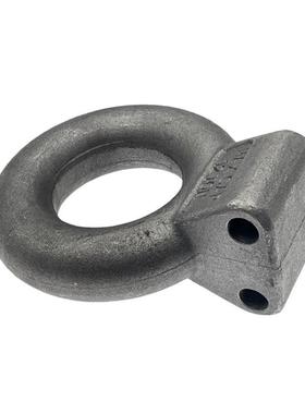 家直销17542T固ON锻造拖车环牵引拖挂钩3寸可调节厂定环挂房车改