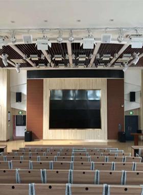 罗会湖会室音响设备议议室77152音响系统安装无纸化会议音响系统