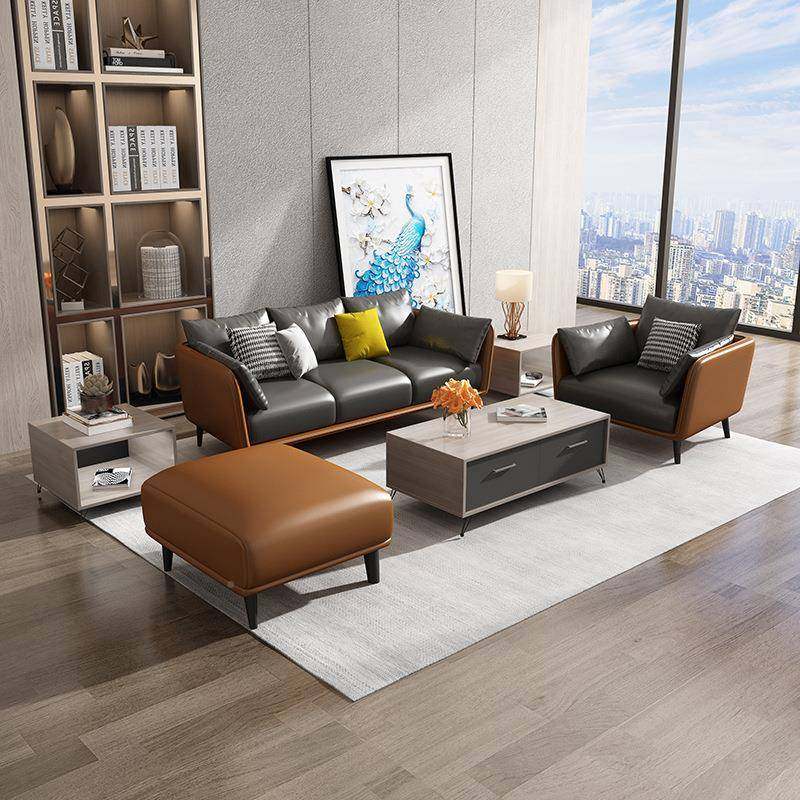 办公沙发简约代会客区洽谈双人待商务办室沙公接发茶几现505组合,商业/办公家具,沙发,淘宝优惠券,粉丝福利购,淘宝优惠卷