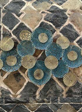 墙欧式餐厅面装OVZ饰墙饰创意立镂空艺壁饰挂件客铁厅玄关过道体