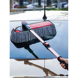 26擦车扫雪除霜拖除尘掸子车用灰尘子车油刷汽车清洁洗工把具箱