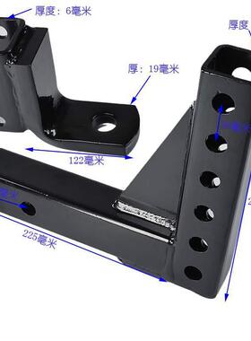 升级交通改法牌牌蓝拖挂房车56条交规拖车配件铝板车牌规830010汽