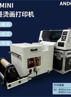 A3型白墨柯小式烫画打印机服衣装t恤热转机印数码印花机DTFA3印服