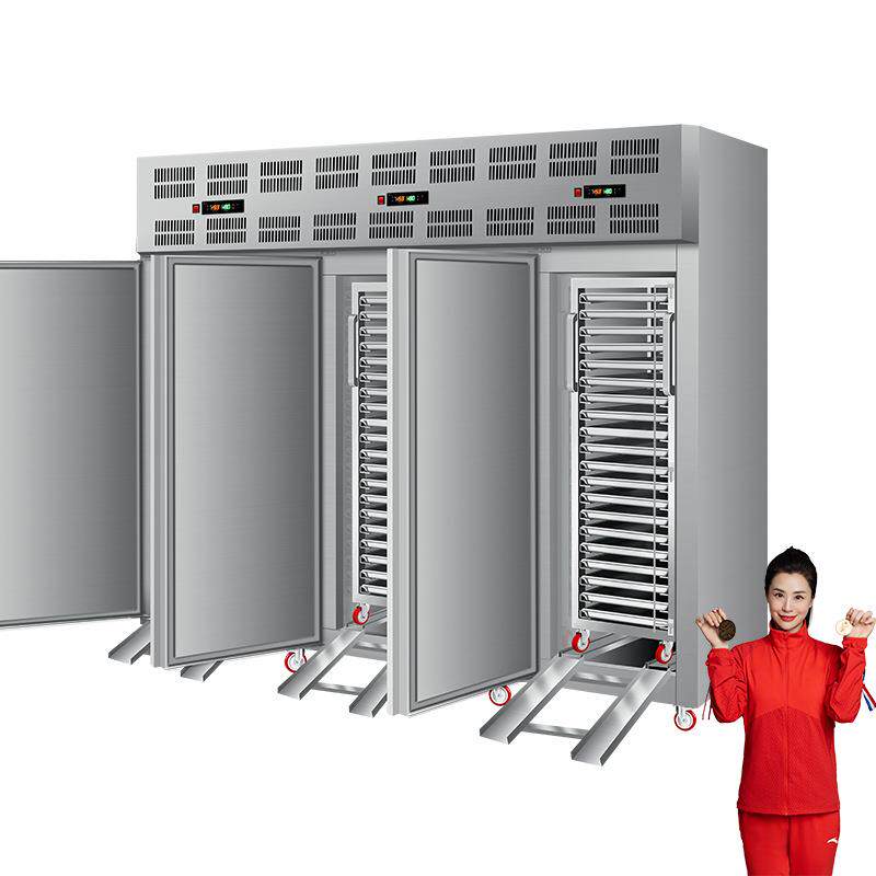 商用三门速冻柜-45℃深冷锁鲜分舱储鲜不串味包子海参急速速冻机