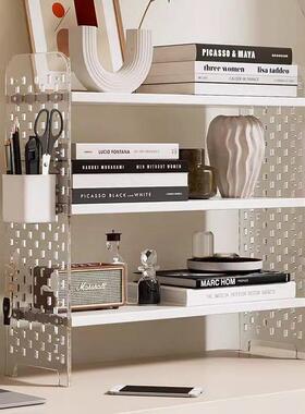 G2F置物架办书公桌学收分生书架VNB桌面书桌纳层小型柜工位洞洞简