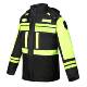 服季 加厚骑冬行反654棉衣风衣防雨防寒光保暖大衣棉荧光工作服分