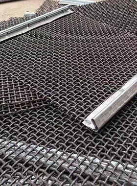 锰筛网编织筛网钢丝网下料钢快源厂家头部分现RWQ货可定制