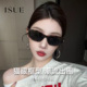 ISUE复古猫眼墨镜ins风个性 防紫外线太阳眼镜高级感男女同款 M11
