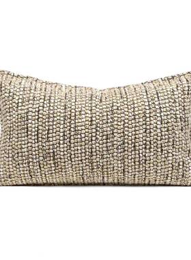 轻简约现奢代抱枕沙客厅靠垫方发枕样板间酒店抱PFL枕包靠腰枕