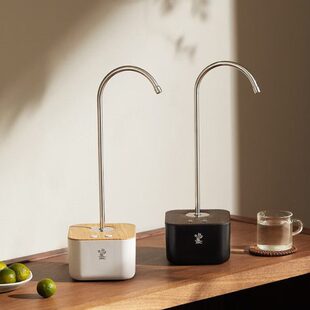 鸣盏可充电上水器桶装水桌面两用自动上水泵抽水器矿泉水出水器