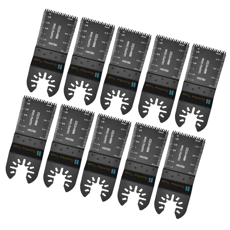 10pc混合万用宝锯片套装万用宝摆动锯片工具附件