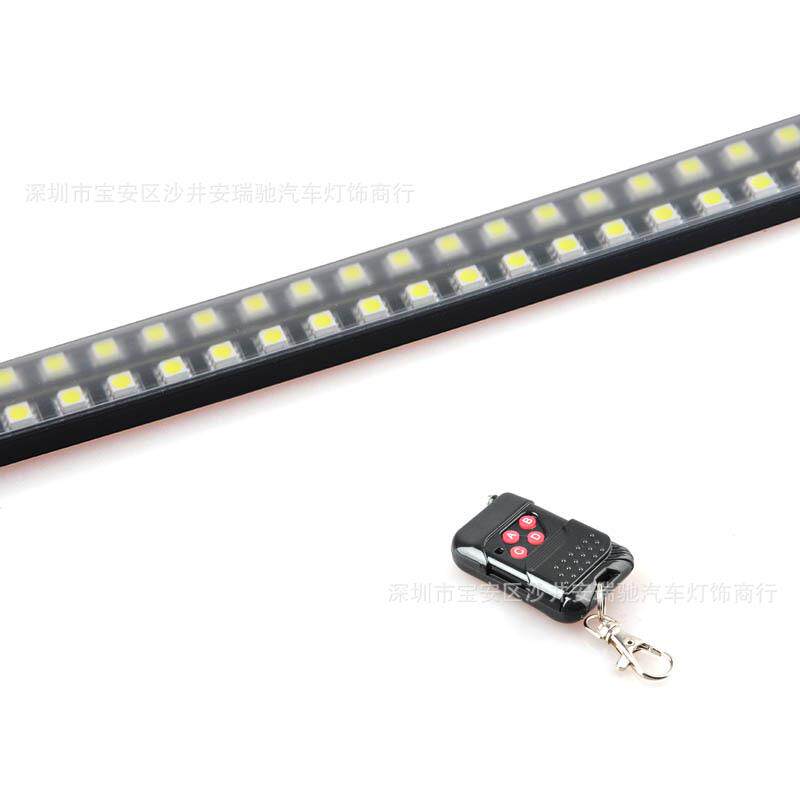 LED霹雳游侠灯软板无线遥控双排幻彩扫描呼吸灯条5050SMD