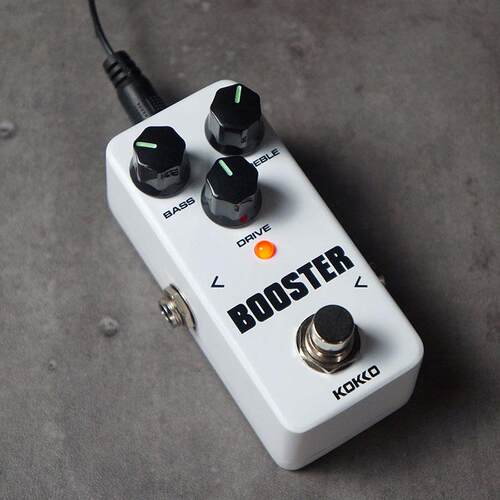 KOKKO激励BOOSTER单块效果器电吉他过载清音推子BOOST音量增强