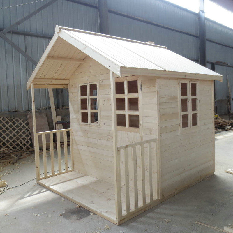 木制儿童木屋户外木屋大型玩具幼儿园过家家树屋木儿童游戏房