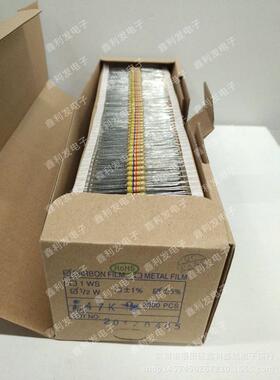 1/2W5%四色环碳膜电阻编带0.5W36K39K43K47K51K56K62K