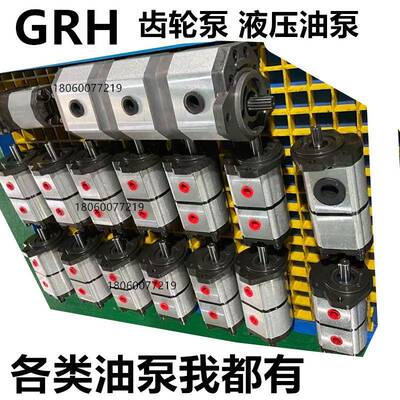 上海GRH国瑞型液压齿轮泵油泵2ABPF16F187T03L气泵压力泵SFHP