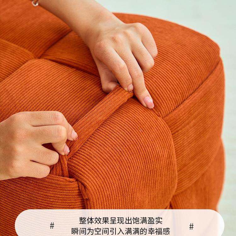 凳家用沙创发布艺小方凳童板520凳实木换鞋凳儿子网红矮意魔方脚