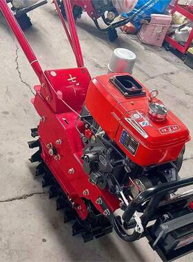 小型用施肥DLS犁播种旋耕机多农功能机链轨履带微耕除草地开沟翻