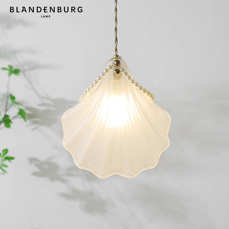 贝壳小吊灯法式轻奢创意个性设计水晶玻璃灯具浪漫温馨卧室床头灯,机械设备,其他机械设备,淘宝优惠券,粉丝福利购,淘宝优惠卷