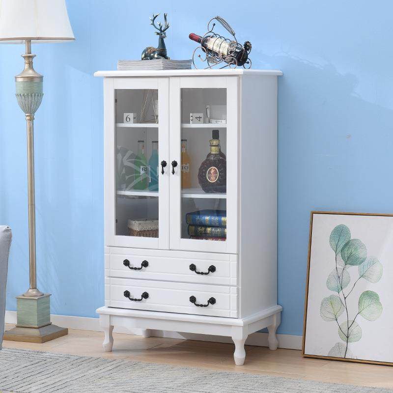 实木小酒柜欧式现代简约收纳储物柜餐边柜客厅玻璃靠墙,纺织面料/辅料/配套,纺织机械配件,淘宝优惠券,粉丝福利购,淘宝优惠卷