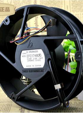 原装台达EFC1748DG1725148V1.84A4线暴力大风量散热风扇