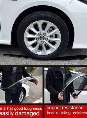 适用猎豹CS9晴雨挡车窗雨眉遮阳板配件MITSUBISHICS9WindowVisor