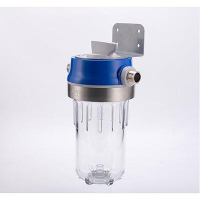 DMfit全屋净化滤瓶MK101透明10寸大胖防爆抗压三向旁通蓝橙灰三色