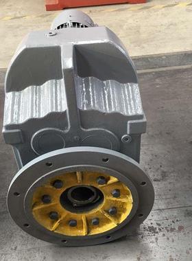 湖南直销品质好立式直角搅拌用齿轮减速器FF37-19.27-0.37KW电机