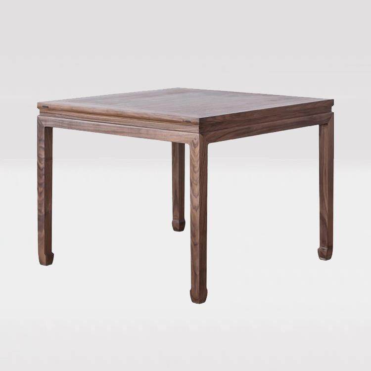 A10L新中式实木四方桌黑胡桃木家用八仙桌棋牌桌茶桌正方形餐桌椅,纺织面料/辅料/配套,纺织机械配件,淘宝优惠券,粉丝福利购,淘宝优惠卷