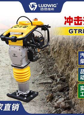 GTR85小型手扶适用于罗宾EH12冲击夯动力汽柴油打夯实机RM120跳夯