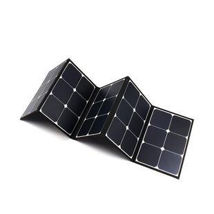 SUNPOWER23%转化率电池片100W太阳能折叠包便携式应急充电器