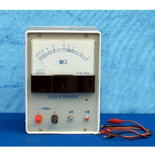 绝缘电阻表J15007型兆欧表范围500KΩ～500MΩ电子式500V1.5级