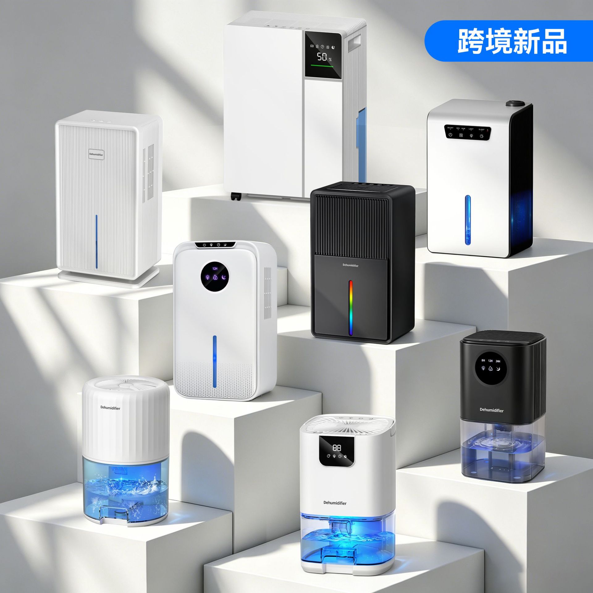 2026新款除湿机家用小型抽湿机室内去湿防潮专用除湿器多功能批发