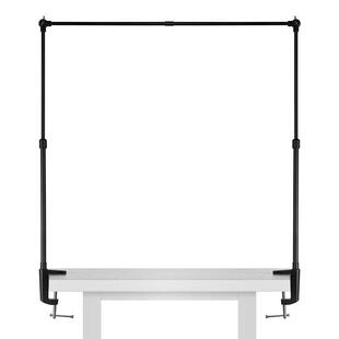 摆摊支架挂灯杆地摊夜市照明小夜灯横幅条广告布招牌桌面展示架子