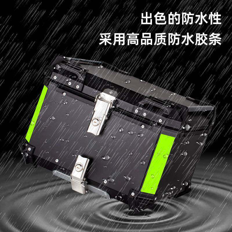 摩车铝合PHA后金尾大号电动车外托卖备箱箱踏板电瓶车快拆大容量