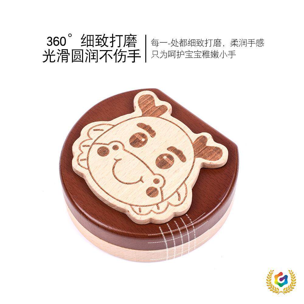 ?乳收纳盒女男孩孩木密封纪念牙盒儿童换牙ERT齿收藏盒十二生肖实