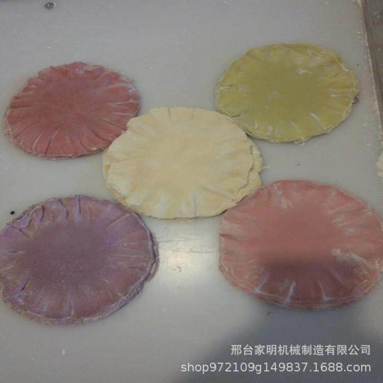 全306自动烧皮麦成型机用压麦烧皮机擀烧麦皮成型机操作简商易上