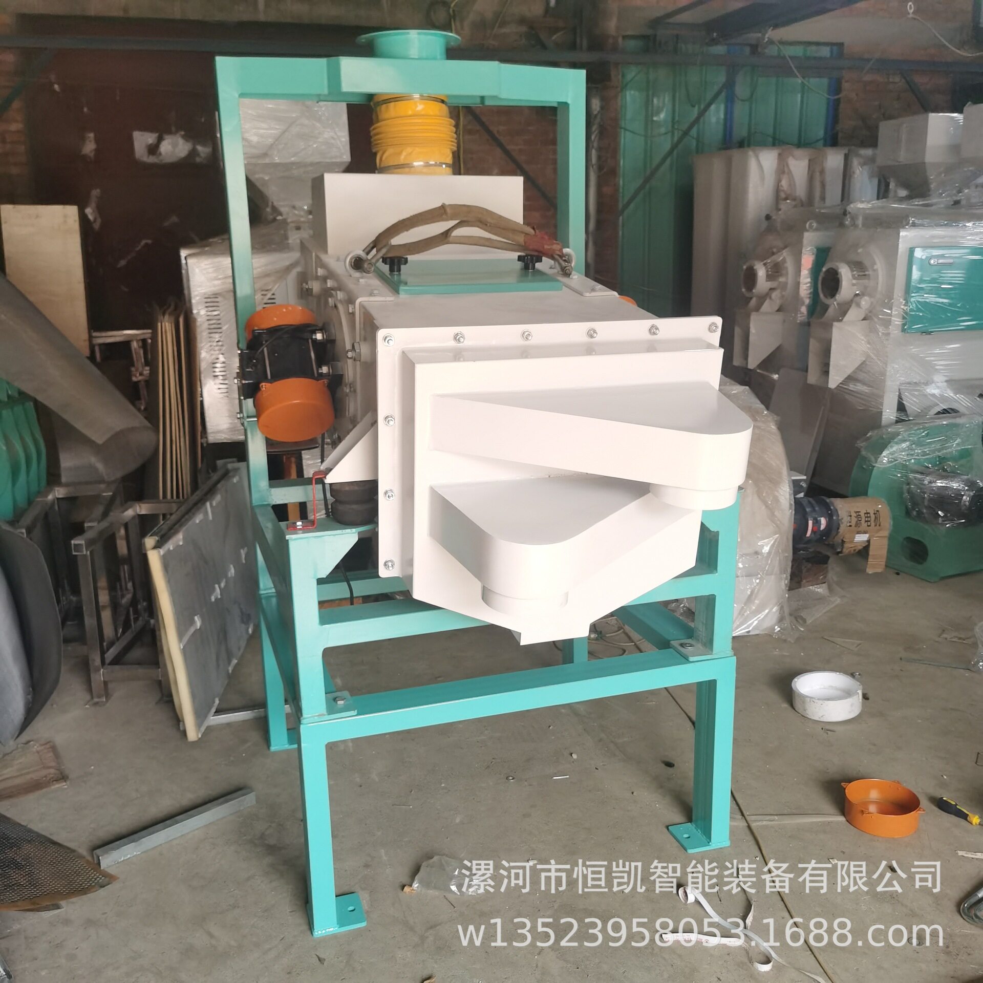 振动清理除杂分级筛小麦谷类用过滤除杂的大型清理设备分级筛