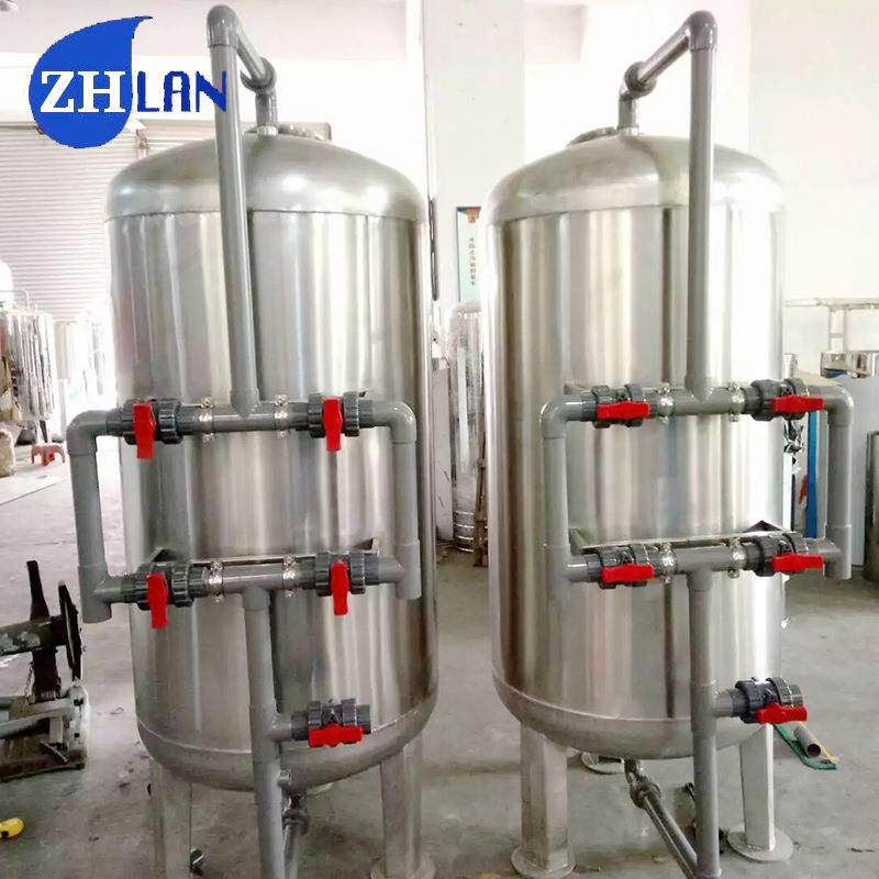 不锈钢机械过滤器去浑浊度不锈钢过滤系统5-8T/H水处理
