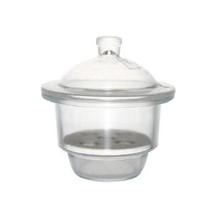 210mm玻璃干燥器21cm干燥皿防潮缸实验室科研学校 包邮