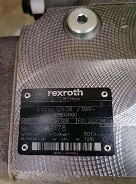 A4VS0180DR/30R-PPB13N00力士乐柱塞泵库存