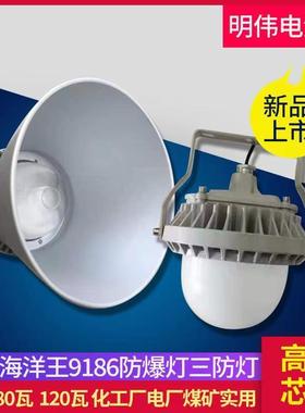 .LED平台灯海洋王9186.50W-100w护栏式立杆式三防灯.
