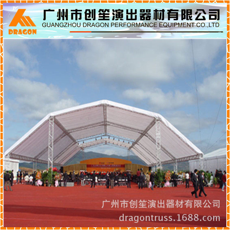 创笙外销custom款铝合金管材门型展架80x180led屏厂家直销螺丝架