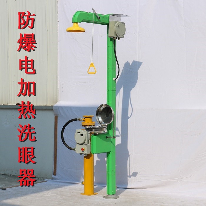 带照明和报警指示灯防爆防冻洗眼器BTF91-C-B-Z复合式洗眼器