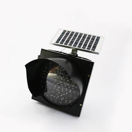 太阳能红闪灯交通黄闪灯交通信号灯LED太阳能黄红闪灯太阳能灯