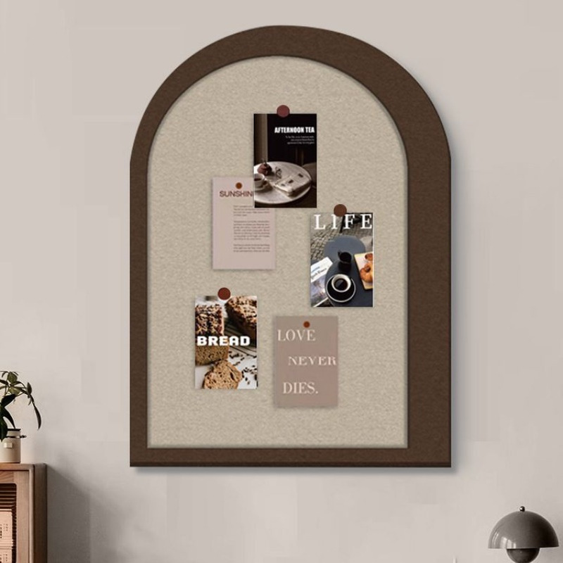 免打孔自粘彩色毛毡板墙贴照片墙留言板背景装饰板幼儿园墙面装饰